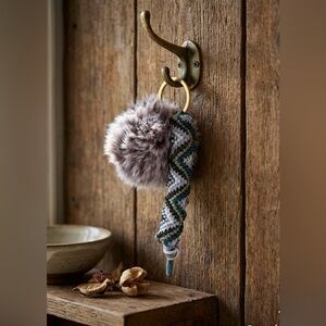 Woodland Whisper Pom Keychain